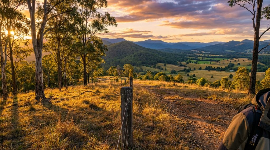 Scenic view of Clear Mountain, QLD — one of Australia's top regional destinations