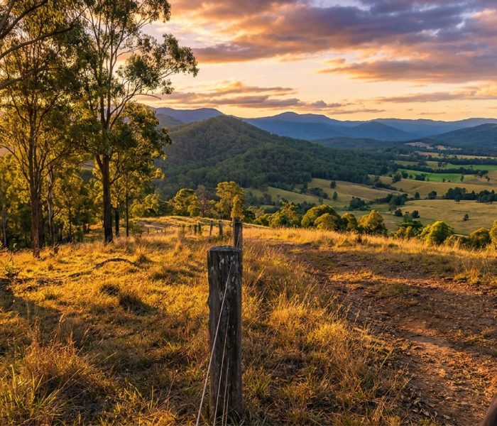 Scenic view of Clear Mountain, QLD — one of Australia's top regional destinations